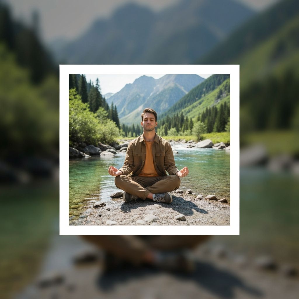 Balanced lifestyle concept